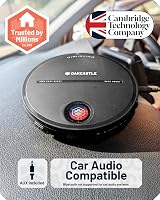 Oakcastle CD10 Portable CD Player with Earphones, 7 Hour Battery, Car AUX view 5