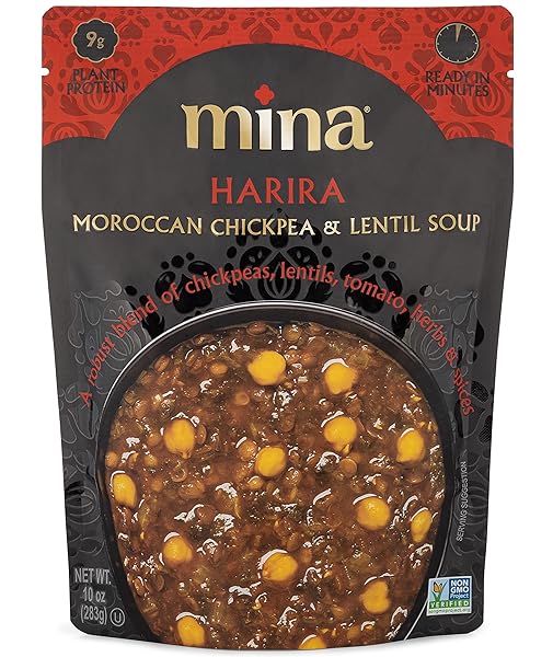 MINA HARIRA, MOROCCAN CHICKPEA & LENTIL SOUP, READY...