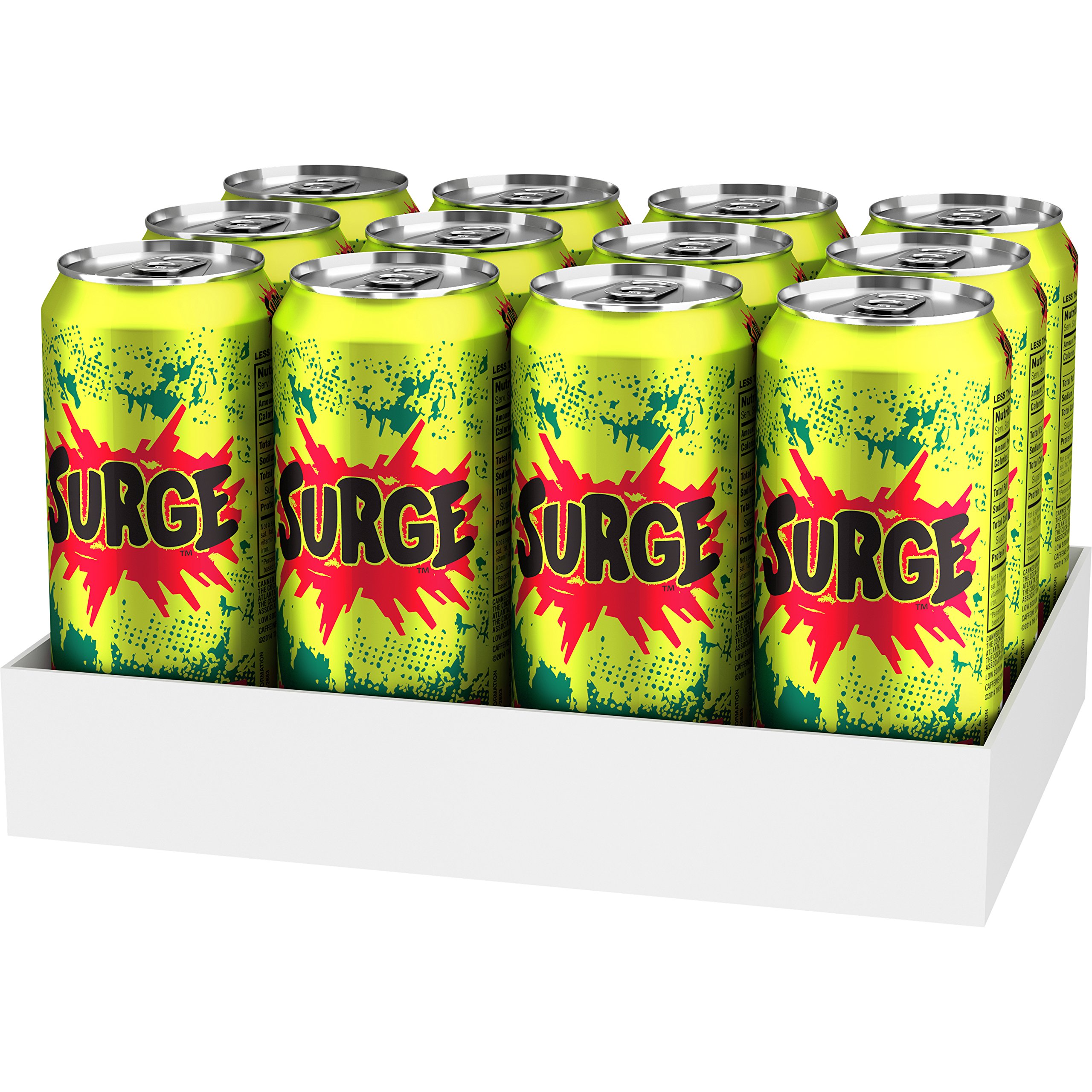 Surge Citrus Soda Soft Drinks, 16 fl oz, 12 Pack Buy Online in UAE