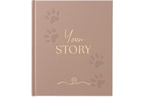 BIBI & BEAU New Puppy Gift - Dog Memory Book & Keepsake Photo Album - Gifts For New Puppy Owners & Dog Lovers - Memorial Gift For Dog Mom and Dad