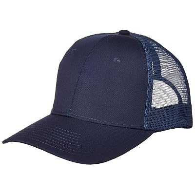 Marky G Apparel Unisex Adult Cotton Twill Cap - Low Profile, Leather Strap Back, Cool Mesh Lined