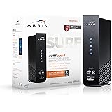 ARRIS SURFboard SBG6950AC2 16x4 DOCSIS 3.0 Cable Modem / AC1900 Wi-Fi Router / McAfee Whole Home Internet Protection- Black