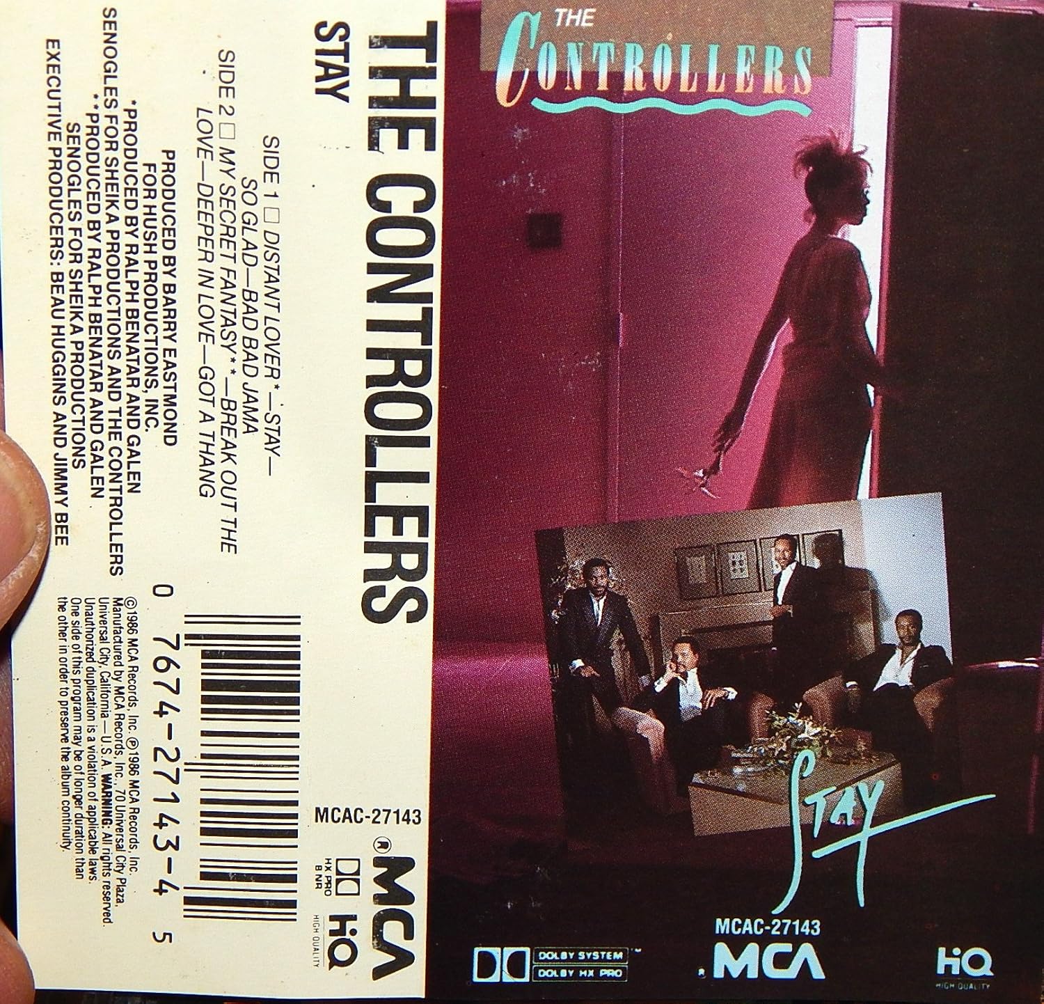 The Controllers Stay [CASSETTE] Music