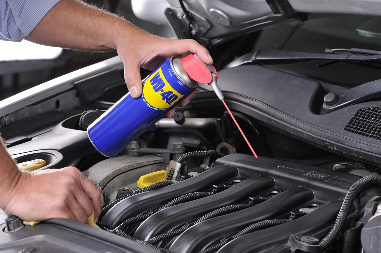 WD-40 Multi Use Lubricant Spray 450ml Triple Pack, Wide and Narrow Smart Straw - Image 4