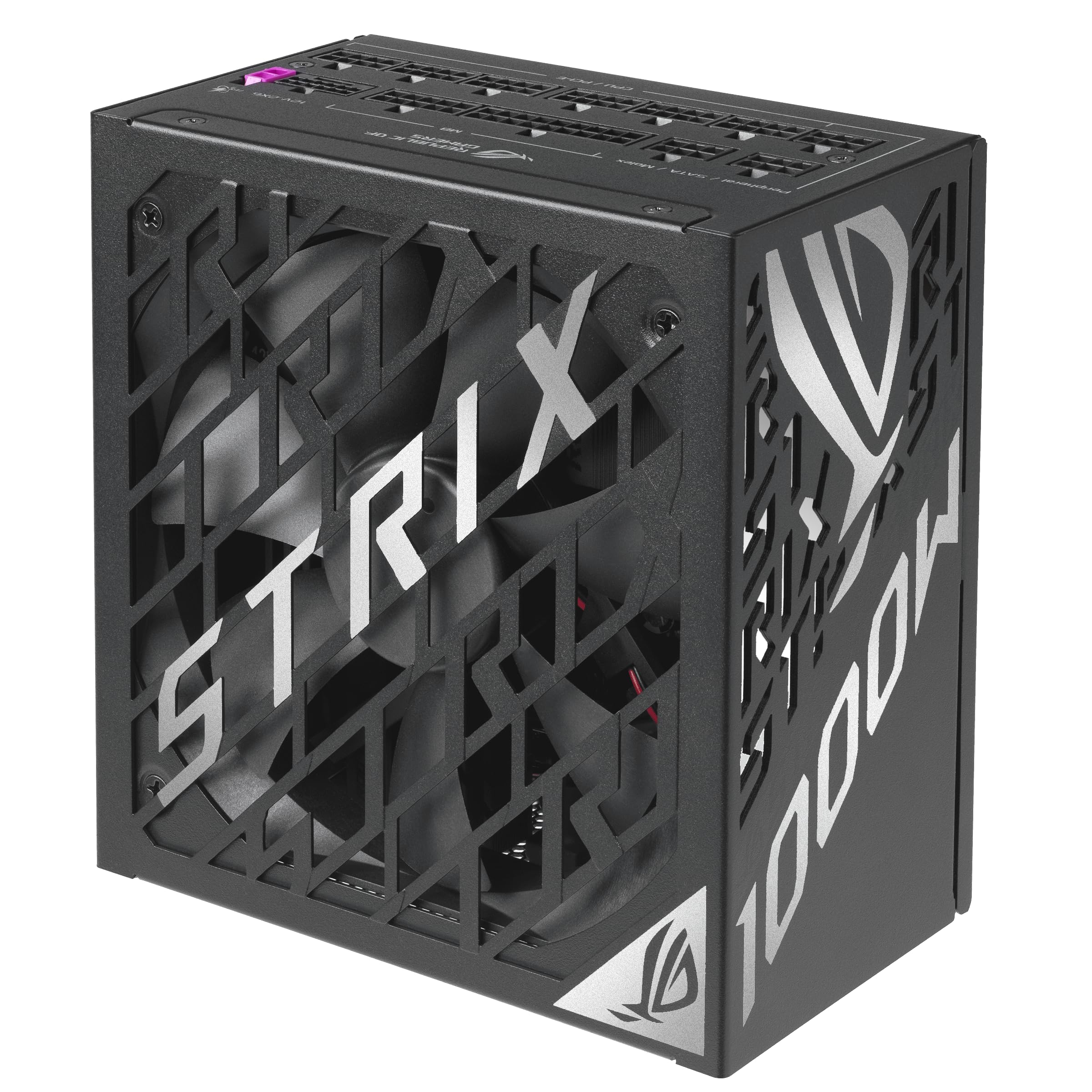 ASUS ROG Strix 1000W Platinum (Fully Modular Power Supply, 80 Plus Platinum Certified, ATX 3.1, Cybenetics Lambda A+, GaN MOSFET, GPU-First Intelligent Voltage Stabilizer, 10-Year Warranty)