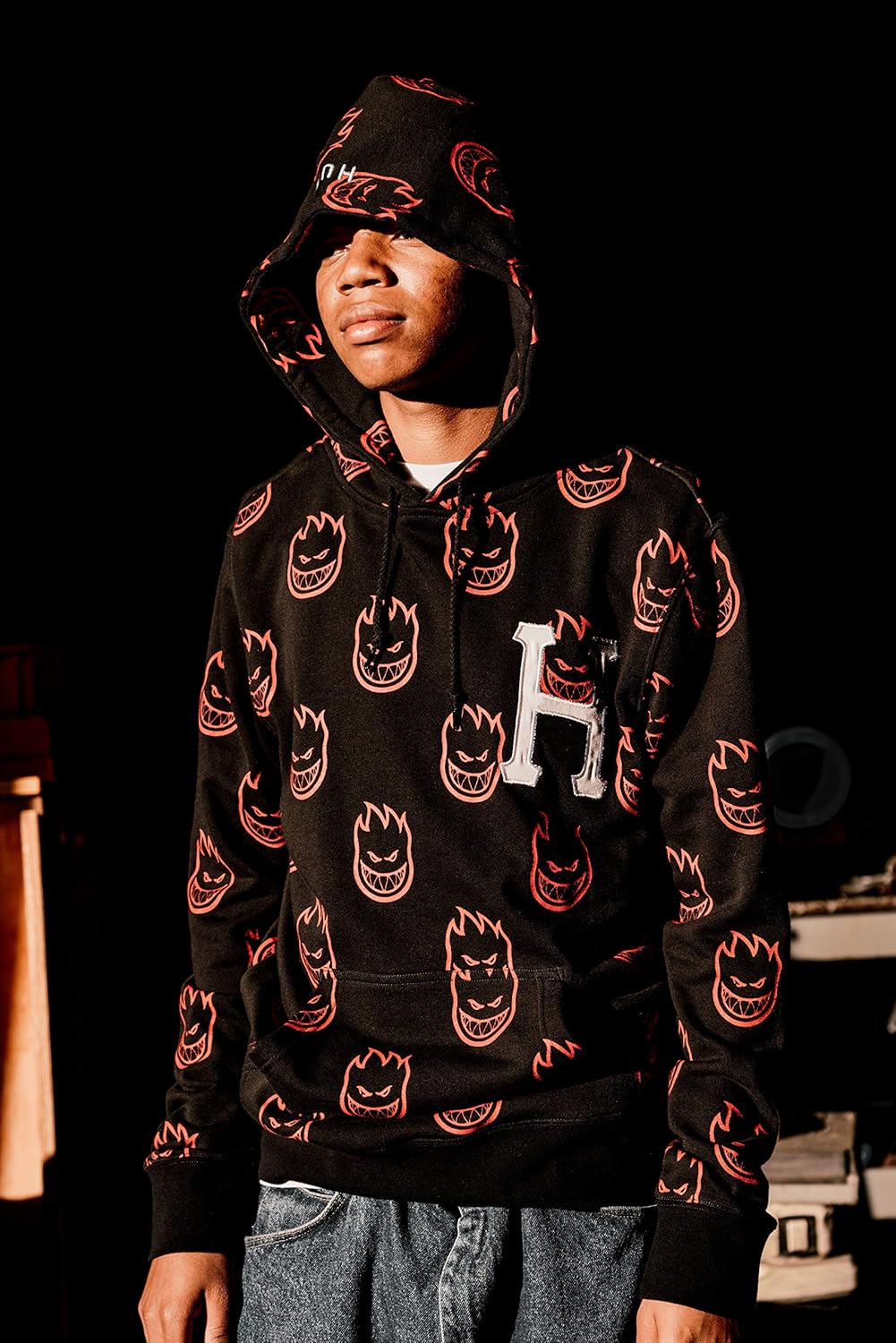 spitfire x huf hoodie
