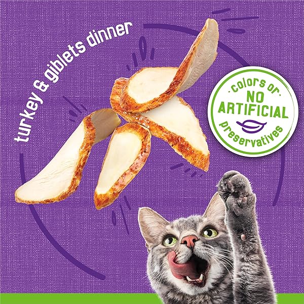 PURINA FRISKIES WET CAT FOOD PATE TURKEY AND GIBLETS DINNER – (PACK OF 24) 5.5 OZ. CANS