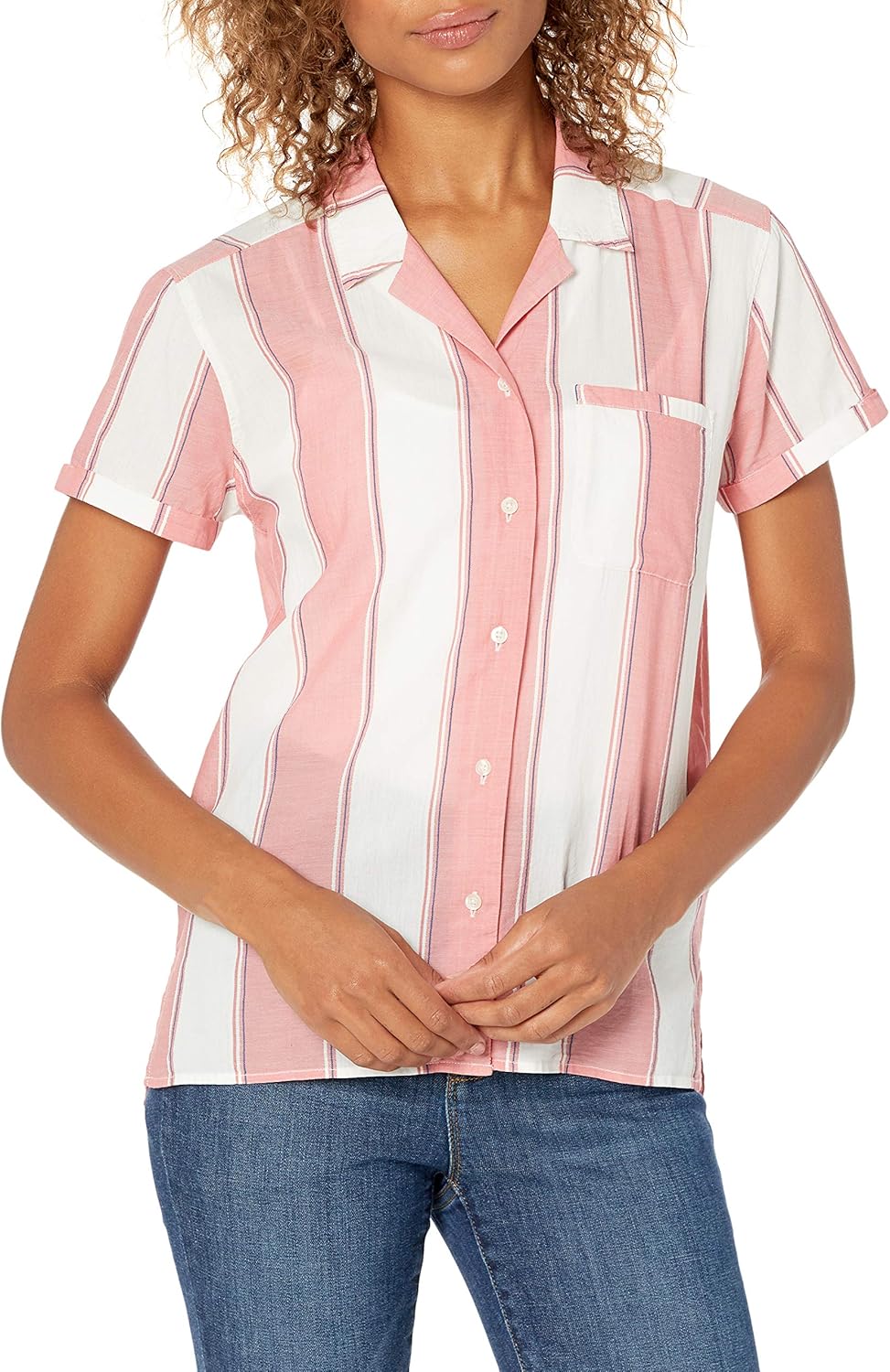 cotton camp shirt women's