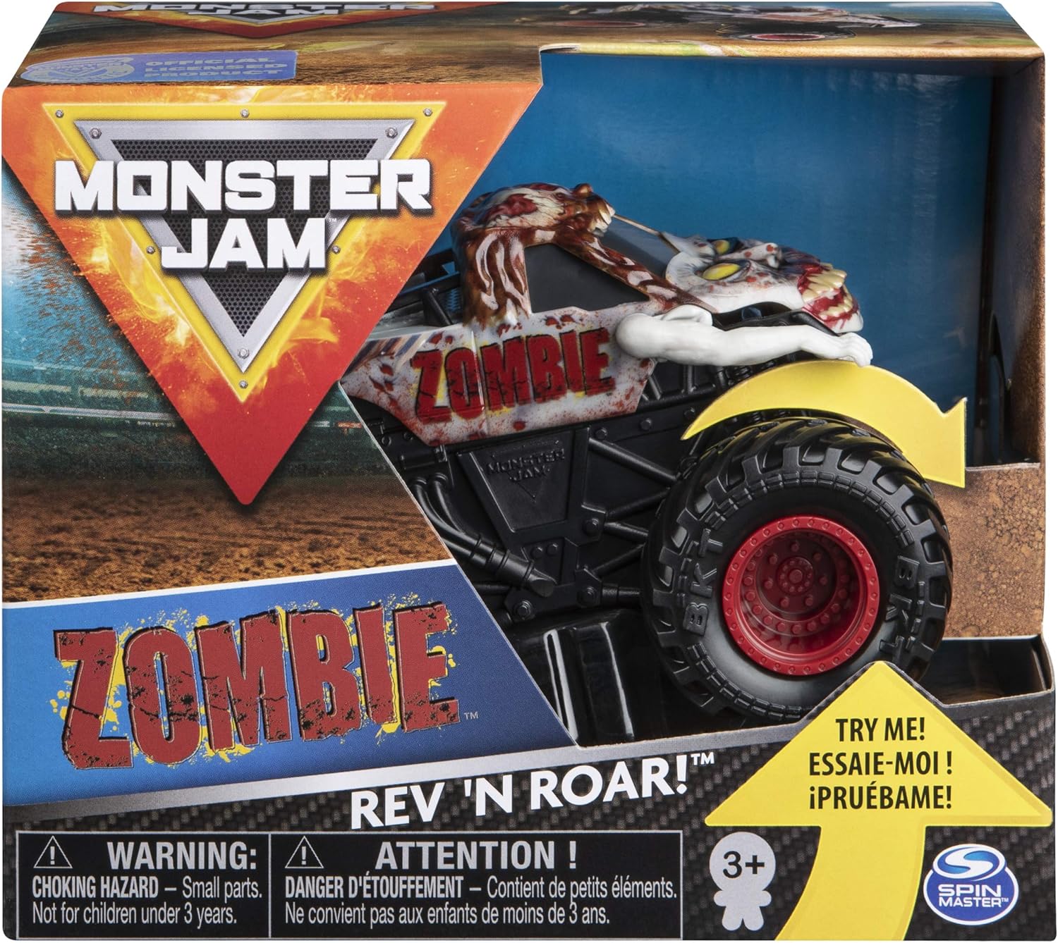 monster jam zombie playset