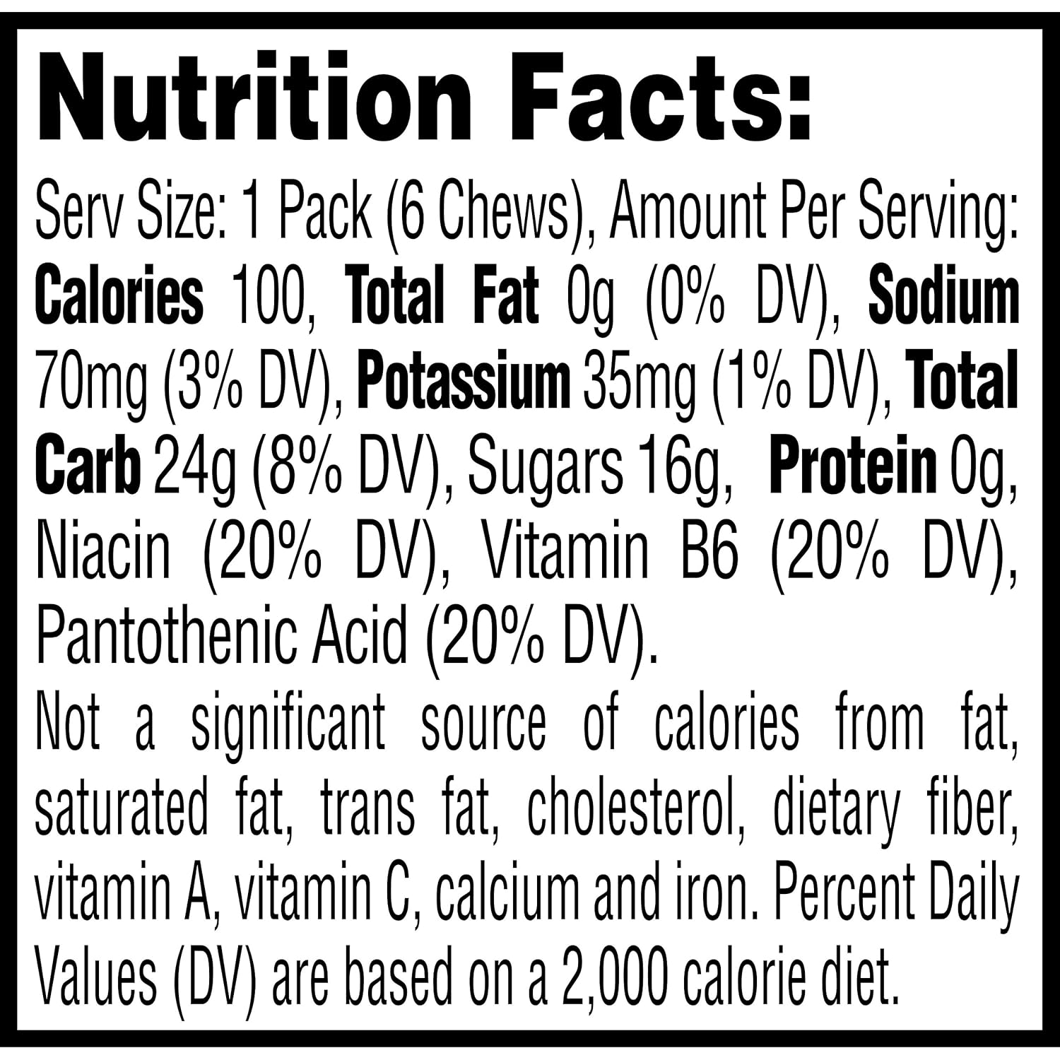 Gatorade Prime Energy Chews, Fruit Punch (Pack of 16) : Grocery & Gourmet Food