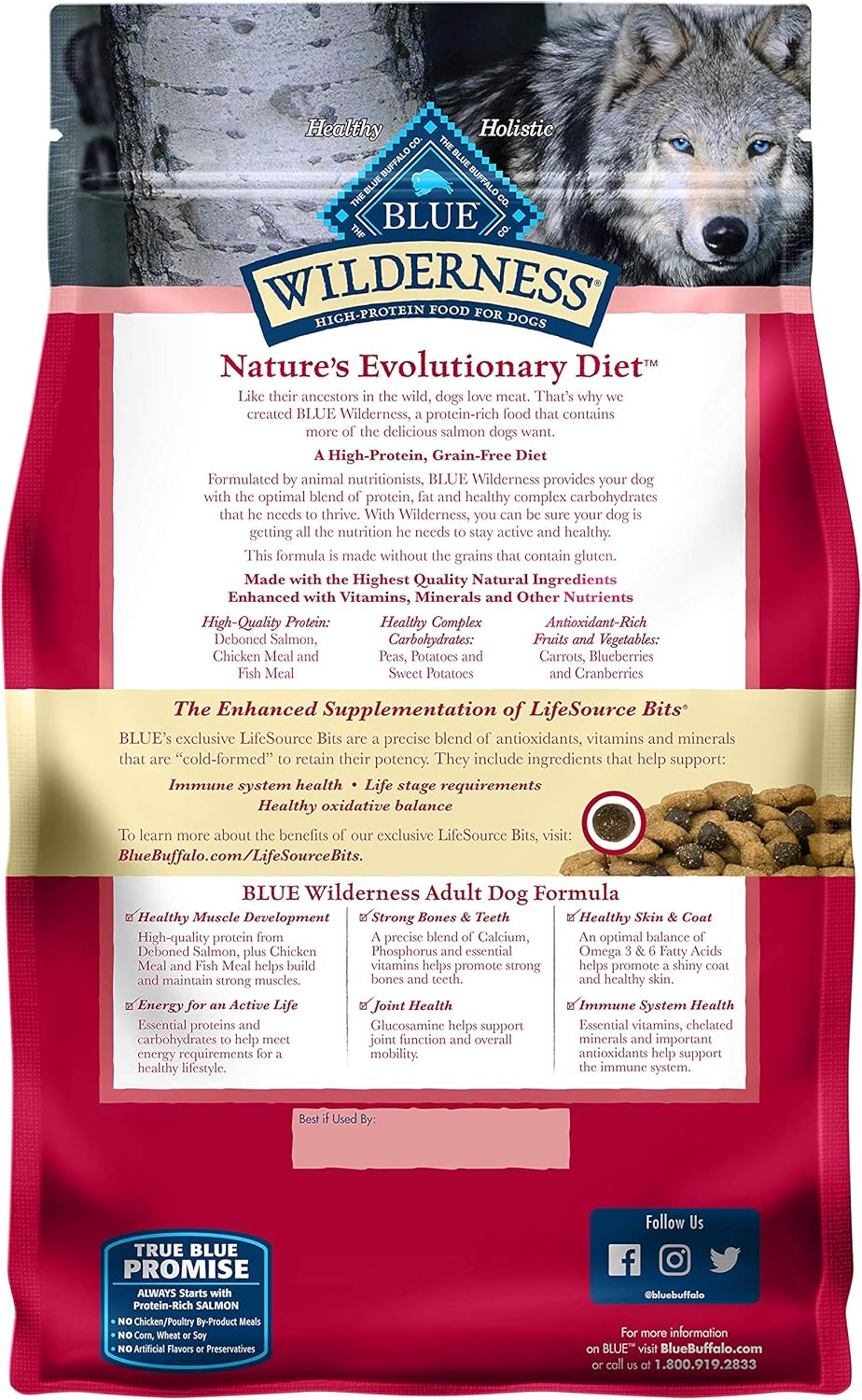 blue buffalo wilderness salmon dog food