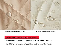 Ameritex Couch Sofa Slipcover 100% Waterproof