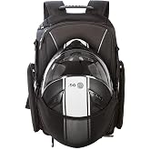 OG Original GO Compact Motorcycle Backpack 20L 2 Ways to Carry 2 Helmets | Durable 1680D Oxford polyester with waterproof rain cover, 13-inch laptop compartment and hydration or headphone opening.