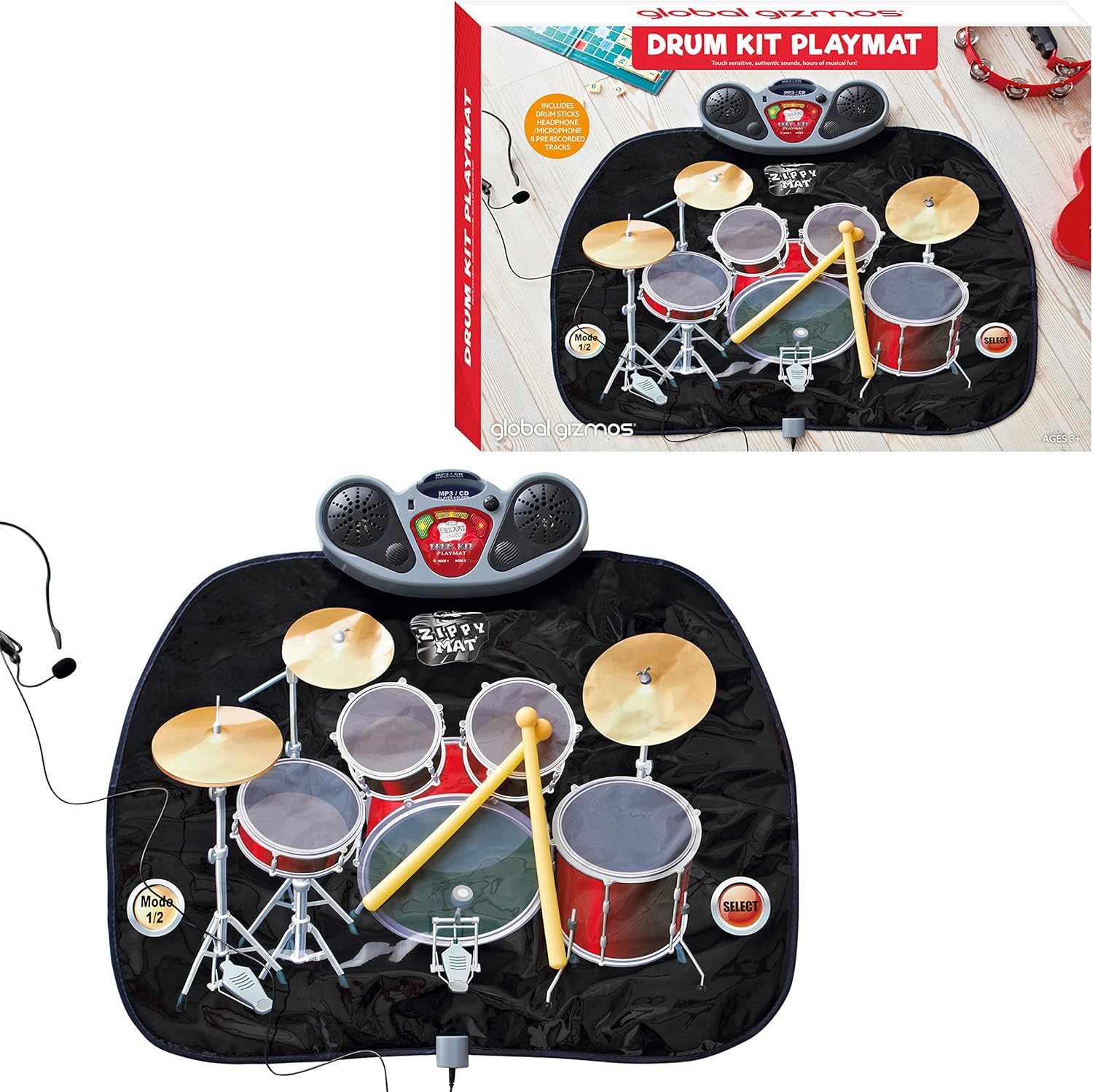 drum playmat