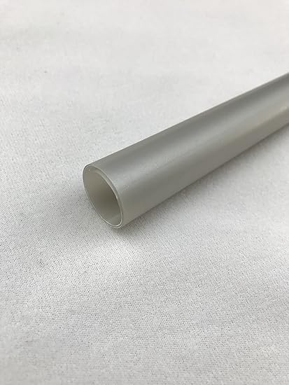 Amazon Com Jenacor Curved Shower Rod Cover Silver Made In Usa