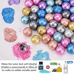 NiHome Edible Food-Grade Glitter Powder Glimmer