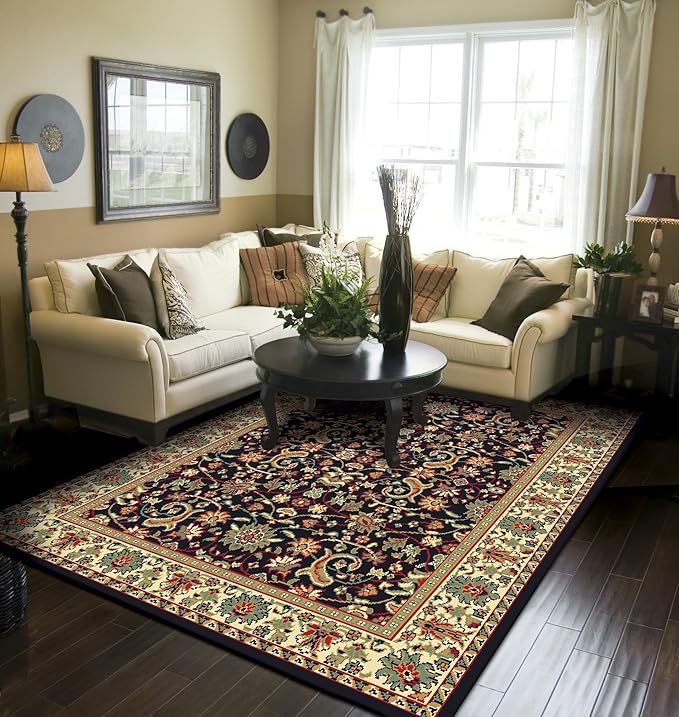 Persian Black Living Room Rugs 5x7 Clearance Under 50 Home