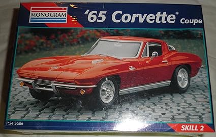 corvette plastic model kits