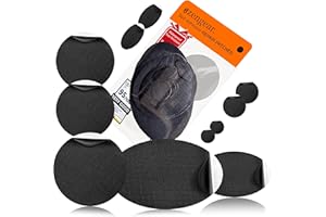 aZengear Repair Patches - Waterproof, Self-Adhesive, Tear-Cold-Heat-Resistant Polyester Fabric to Fix Down Jacket, Puffer, Snowsuit, Shoe, Tent, PVC, Clothing, Upholstery (Black)