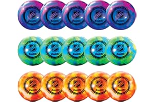 Franklin Sports NHL Street Hockey Balls - No Bounce Outdoor Street + Roller Hockey Balls - Official Size