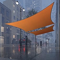 Royal Shade 14' x 17' Orange Rectangle Waterproof