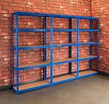 BiGDUG Heavy Duty 3 Bay Garage Shelving 5 Tier 200kg per Shelf 1000kg per Bay view 6