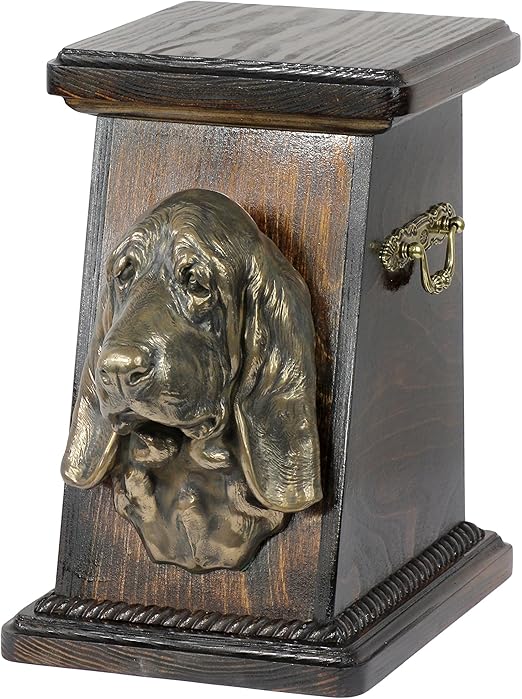 dog ashes statue