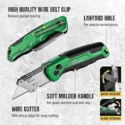 SK Folding Utility Knife with Additional Wire
