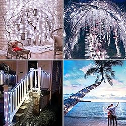 Joomer Solar Fairy Lights, 2-Pack Total 80FT 240LED