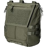 IDOGEAR Tactical Zip-on Panel Pouch Military Backpack Vest Accessory Bag for CPC AVS JPC2.0