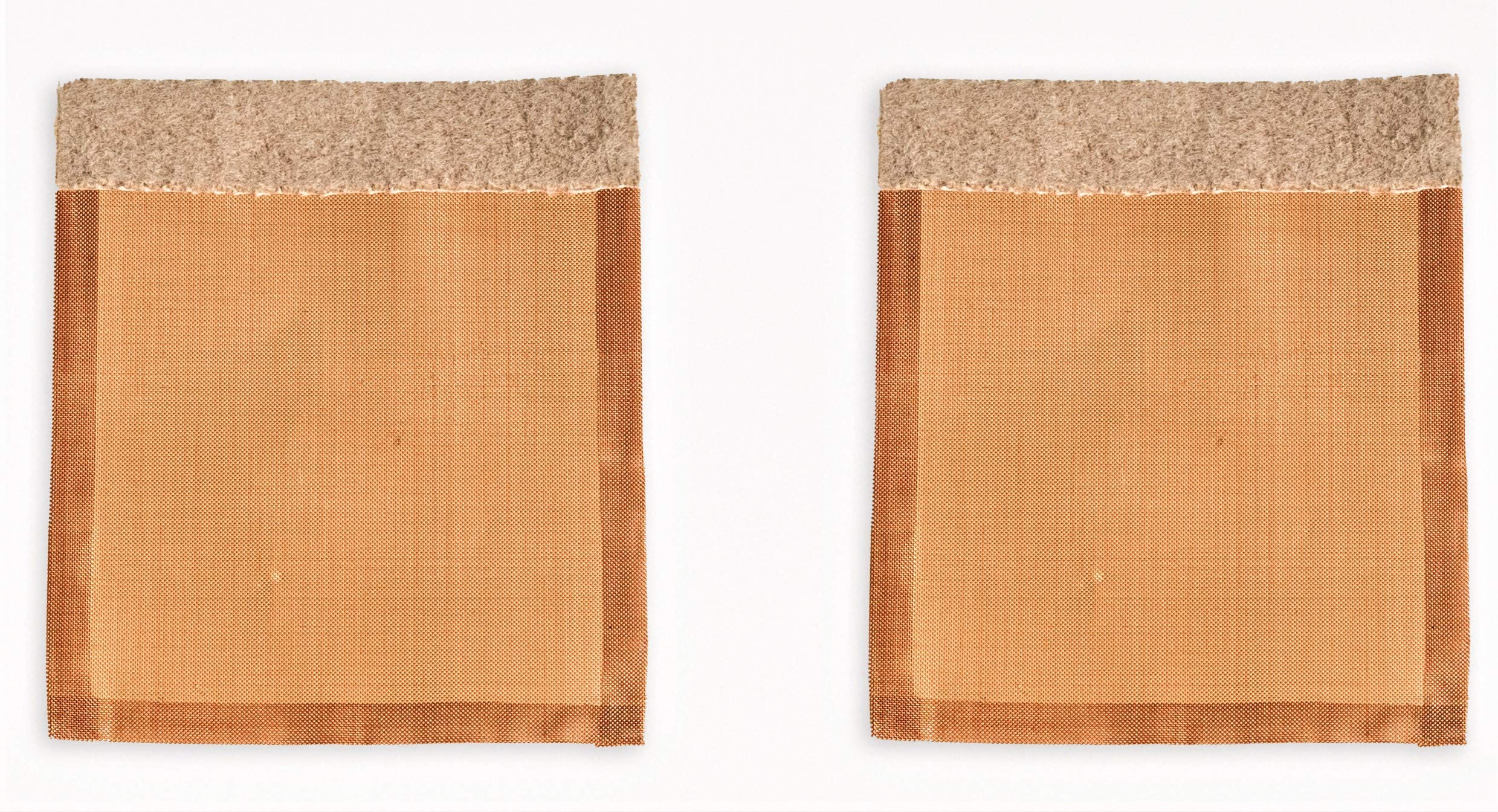 Kuhn All Copper Mask Filter Inserts - 2 Pack - 99.95% Pure Copper Mesh, Highly Breathable, Reusable, Self-Disinfecting