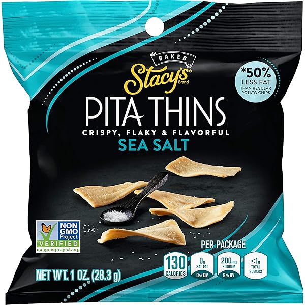 STACY’S PITA THINS VARIETY PACK, NO ARTIFICIAL COLORS OR FLAVORS, 1 OZ (24 COUNT)