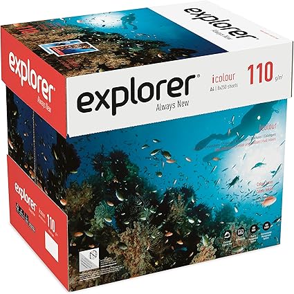 EXPLORER - Papel blanco multiusos para impresora - A4 110gr ...