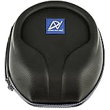 DN8PRO-XL carrying case for Beyerdynamic DT1770 DT1990 T1 T-5p T-70/T-70p T-90 DT-770 Pro DT-880 Pro DT-990 Pro Custom One Pro/Plus Custom Studio Sony PS4 Gold/Plat (GRIP-TECH Black)