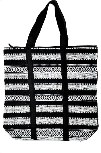 Sha Unisex Jute Cotton Tote Bag (Red, Large)