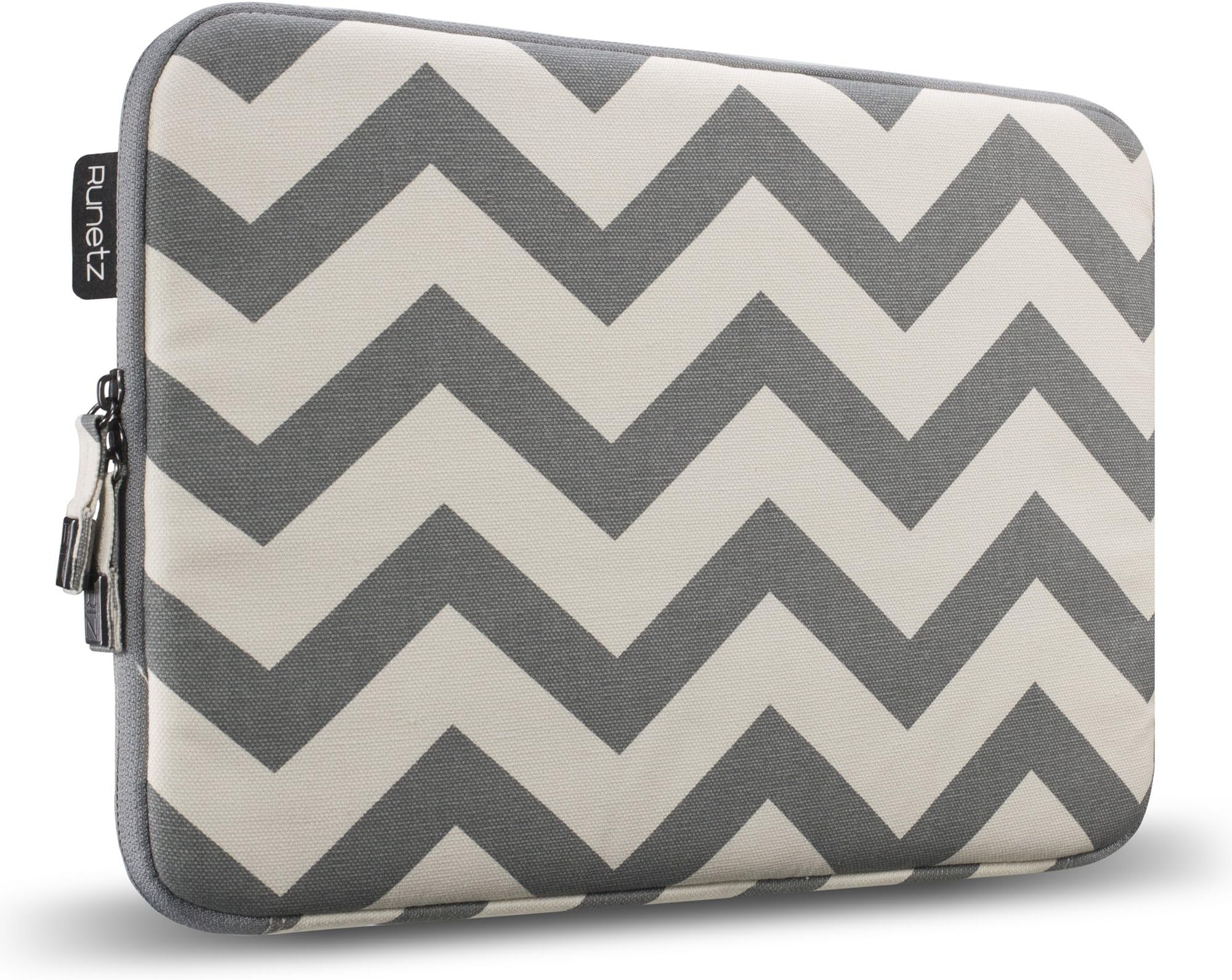 Runetz Chevron 15-inch Soft Sleeve Case Cover for MacBook Pro (Gray)