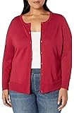 Amazon Essentials Women's Lightweight Crewneck Cardigan Sweater (Available in Plus Size)