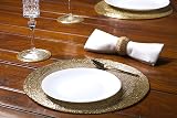 Penguin Home Handcrafted Glass Beaded Placemats Coasters Napkin Rings Set 18 view 5