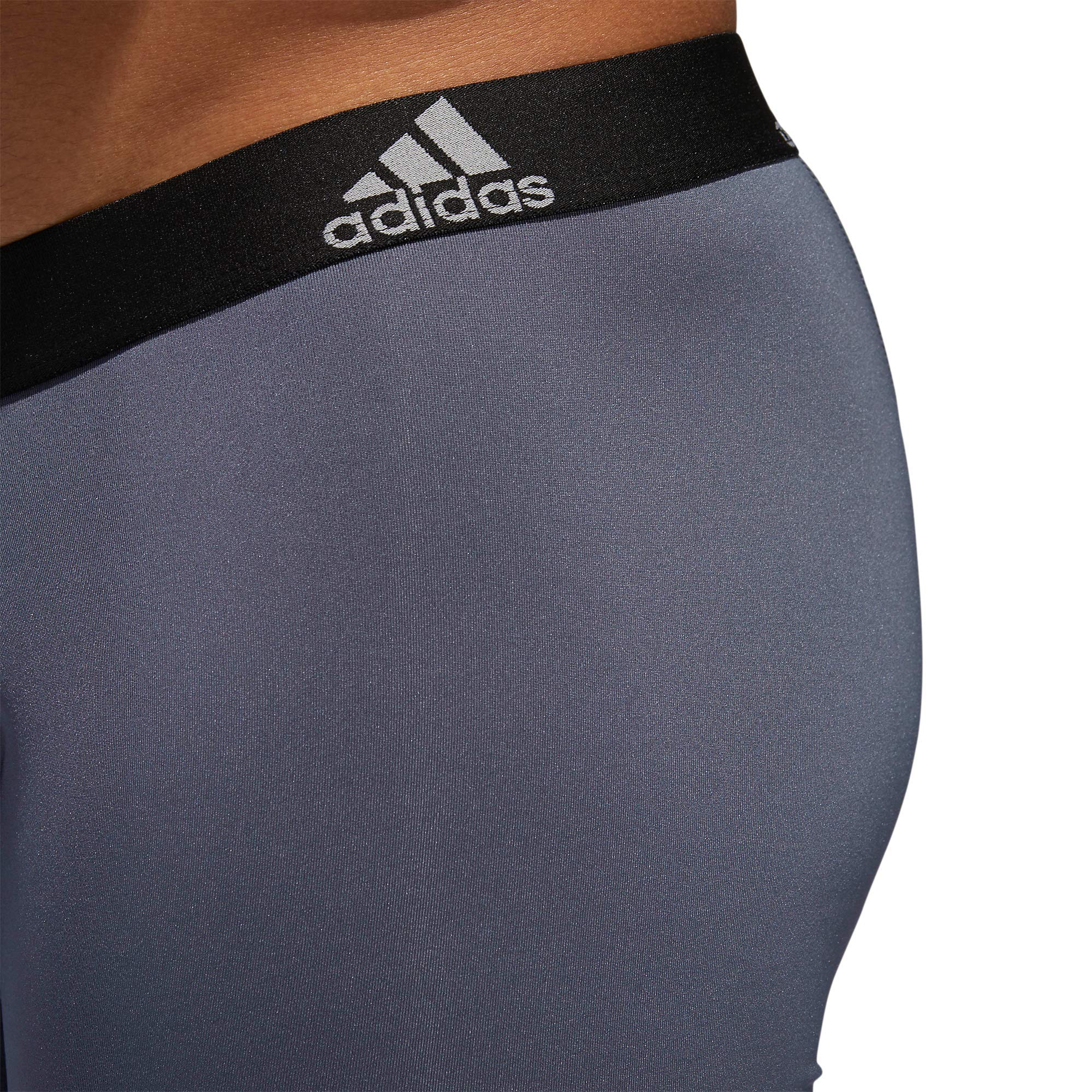 adidas Men's Microfiber Boxer Briefs Underwear (Multipack) Athletic Stretch-Fit