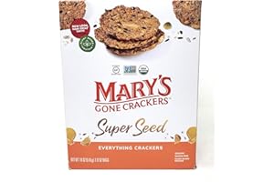 18oz Mary's Gone Crackers Organic, 9 Ounce (Pack of 2)