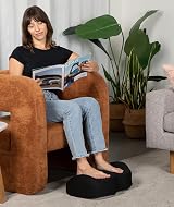 Everlasting Comfort Foot Rest Under Desk Memory Foam Non Slip Base view 7