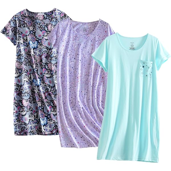 Amazon.com: Fashion by Mirabeau Sleep Dress - Blooming Blossom - Small :