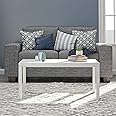 DHP Parsons Modern Coffee Table, White