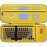 Elonbo Hard Carrying Case for Logitech POP Keys Mechanical Wireless Keyboard, Portable Bluetooth Wireless External Keyboard T