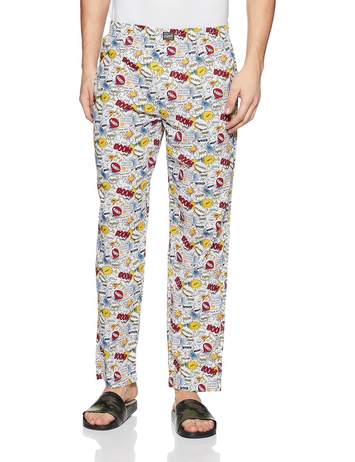 jack & jones men's cotton lounge pants