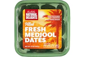 Natural Delights Pitted Medjool Dates, 340g