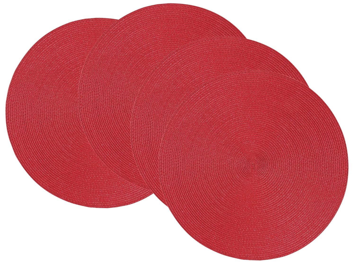 Best Red Table Mats Set With Napkins