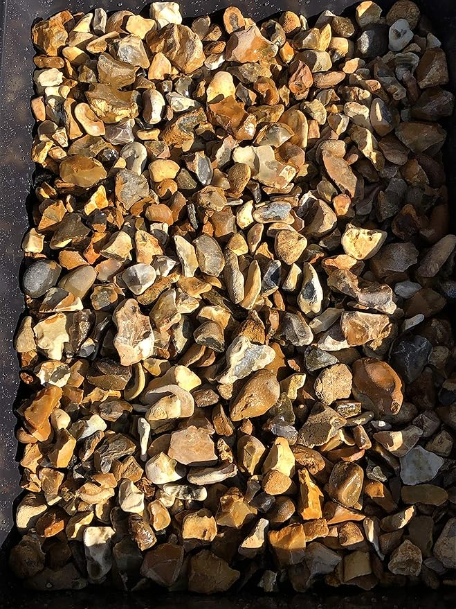 Stone 20mm Golden Gravel 22kg bags driveway garden (42) Amazon.co.uk
