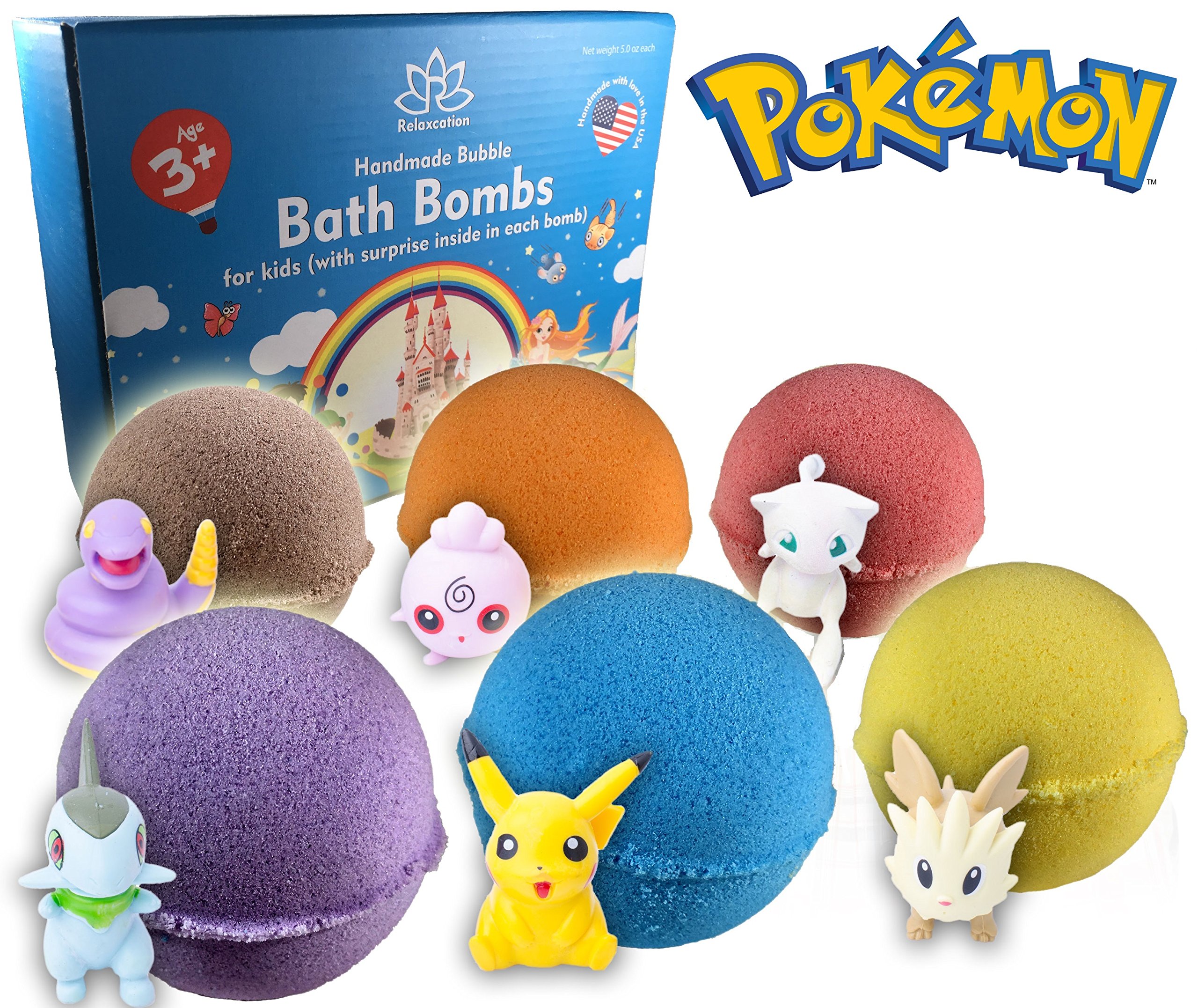 Bath Bombs for Kids 12 x 4.25oz Organic Bath Bomb Gift