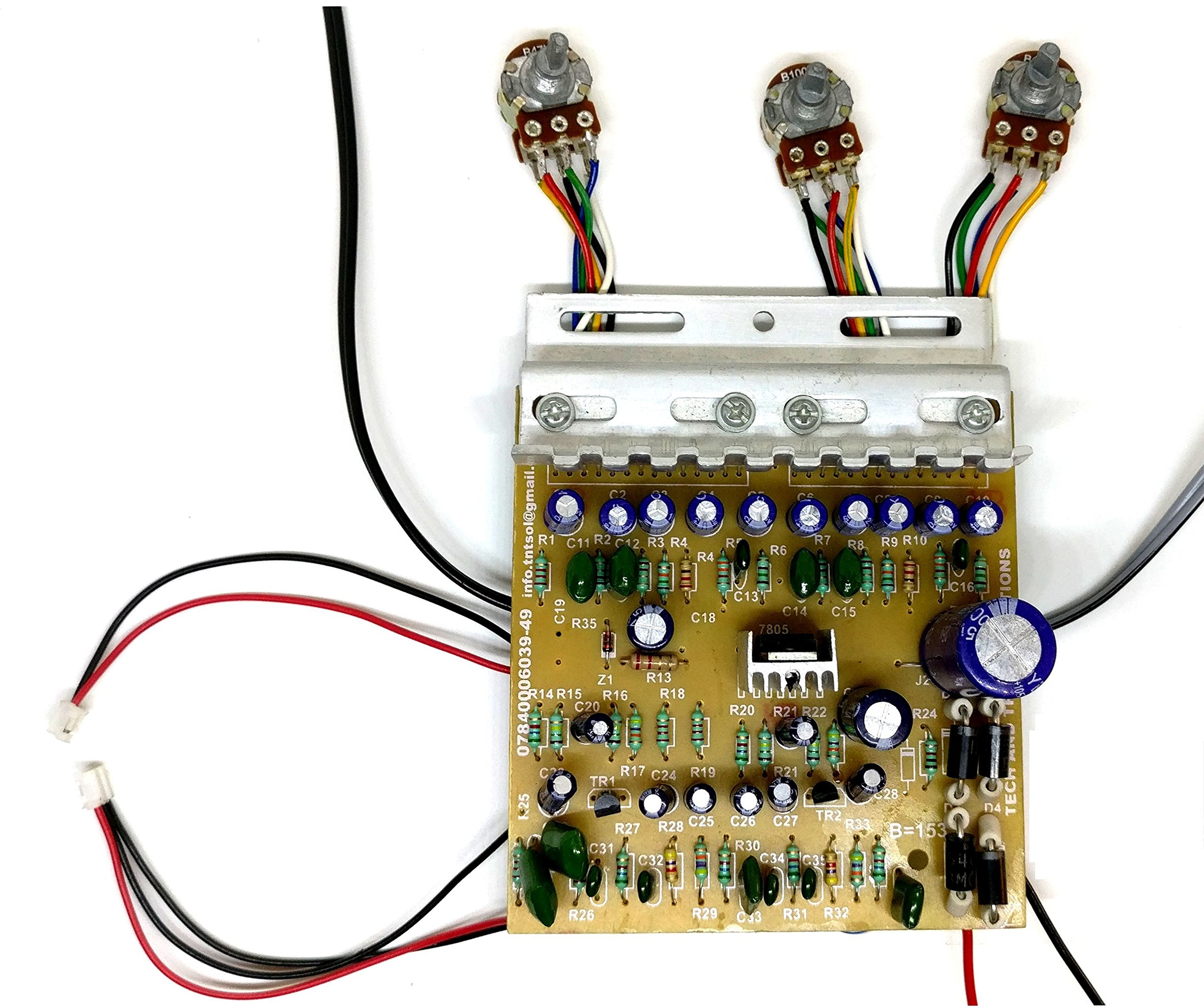Tech And Trade 100w Diy Stereo Audio Board Bass Treble Balance 4440 Ic Amplifier Circuit Kit Buy Online In Gibraltar At Gibraltar Desertcart Com Productid 75793009